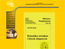 Tablet Screenshot of dynamika-wirnikow.imp.gda.pl